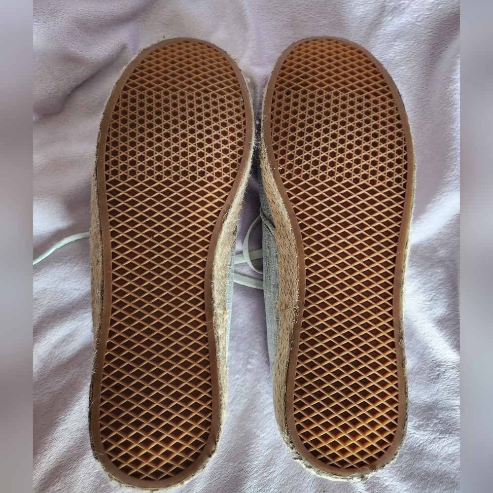 Vans Canvas Espadrille Shoes Size 8 - Picture 6 of 12